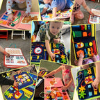 Tablero de actividades Montessori para niños - Moroveta