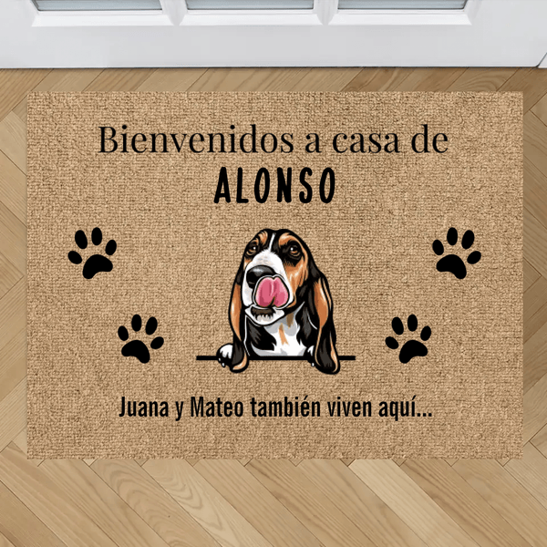 Tapete personalizado Mascotas - Moroveta