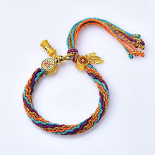 Cargar imagen en el visor de la galería, Pulsera tibetana de colores de la suerte (Oferta 2x1)