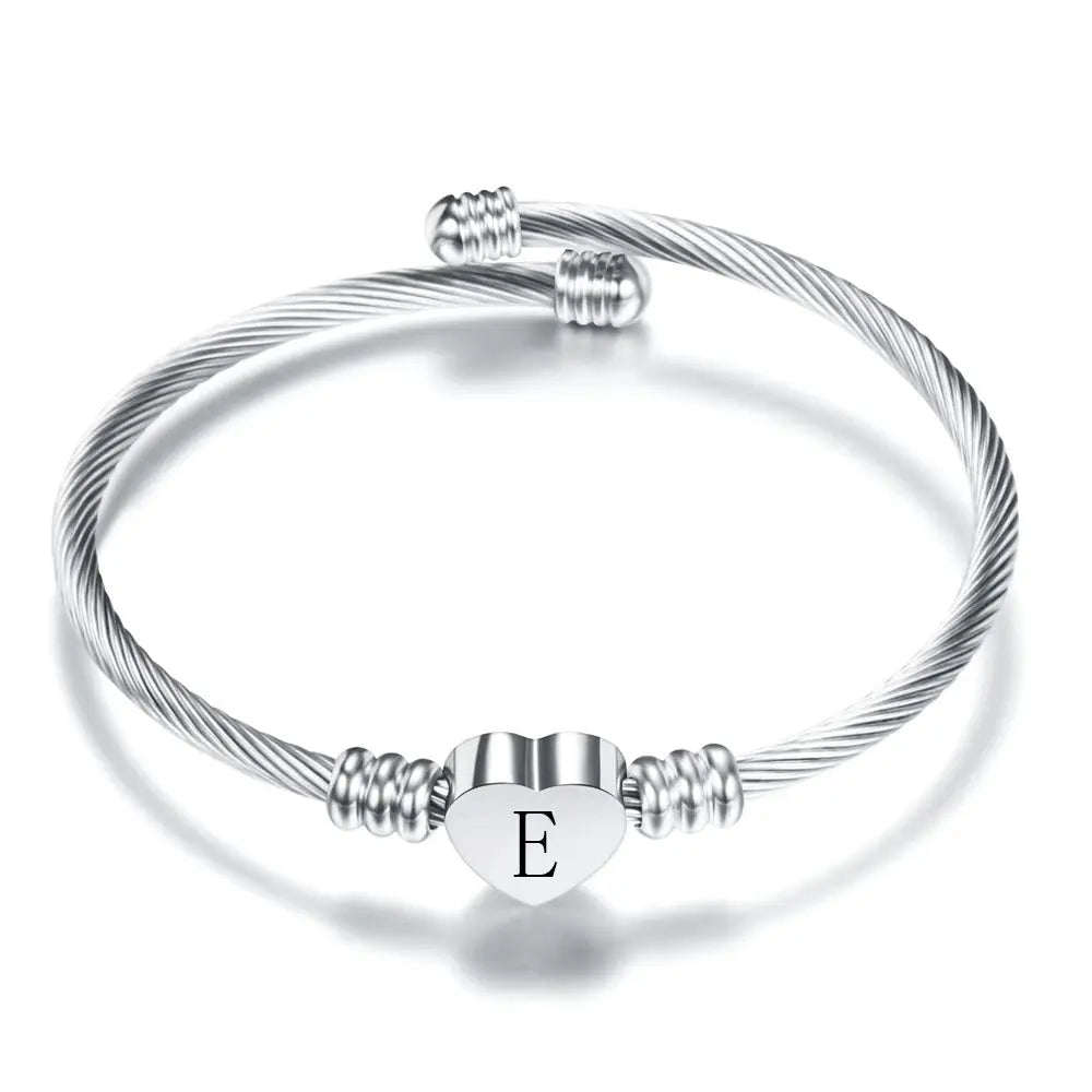 Pulsera con inicial CLARA - Moroveta
