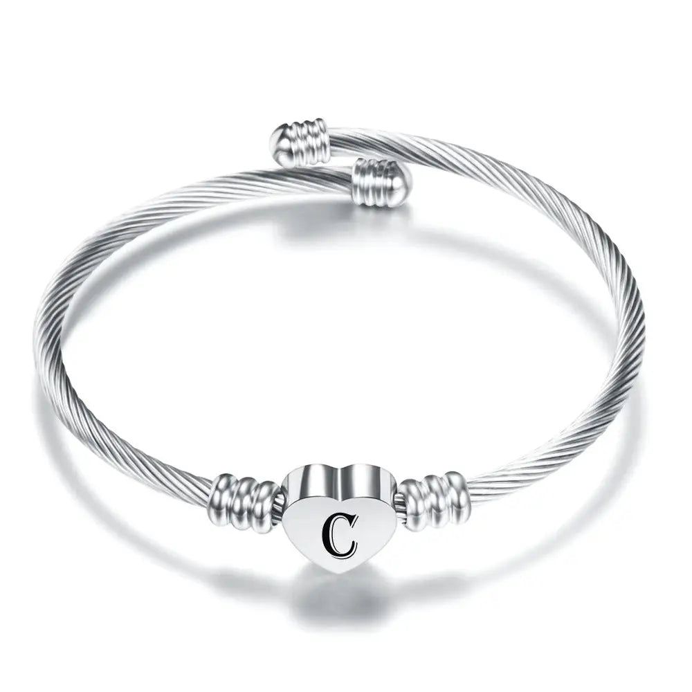 Pulsera con inicial CLARA - Moroveta