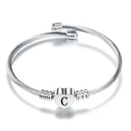 Pulsera con inicial CLARA - Moroveta
