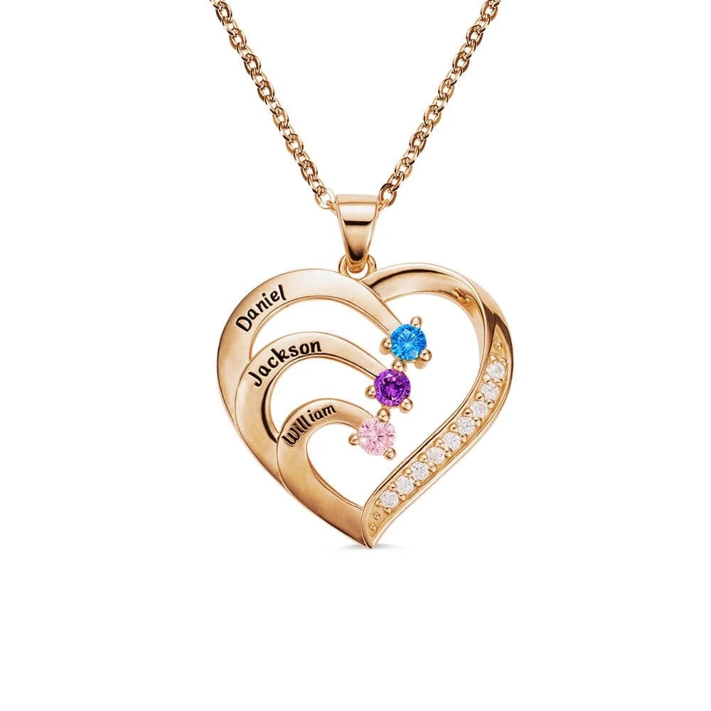 Collar corazón personalizado - Moroveta