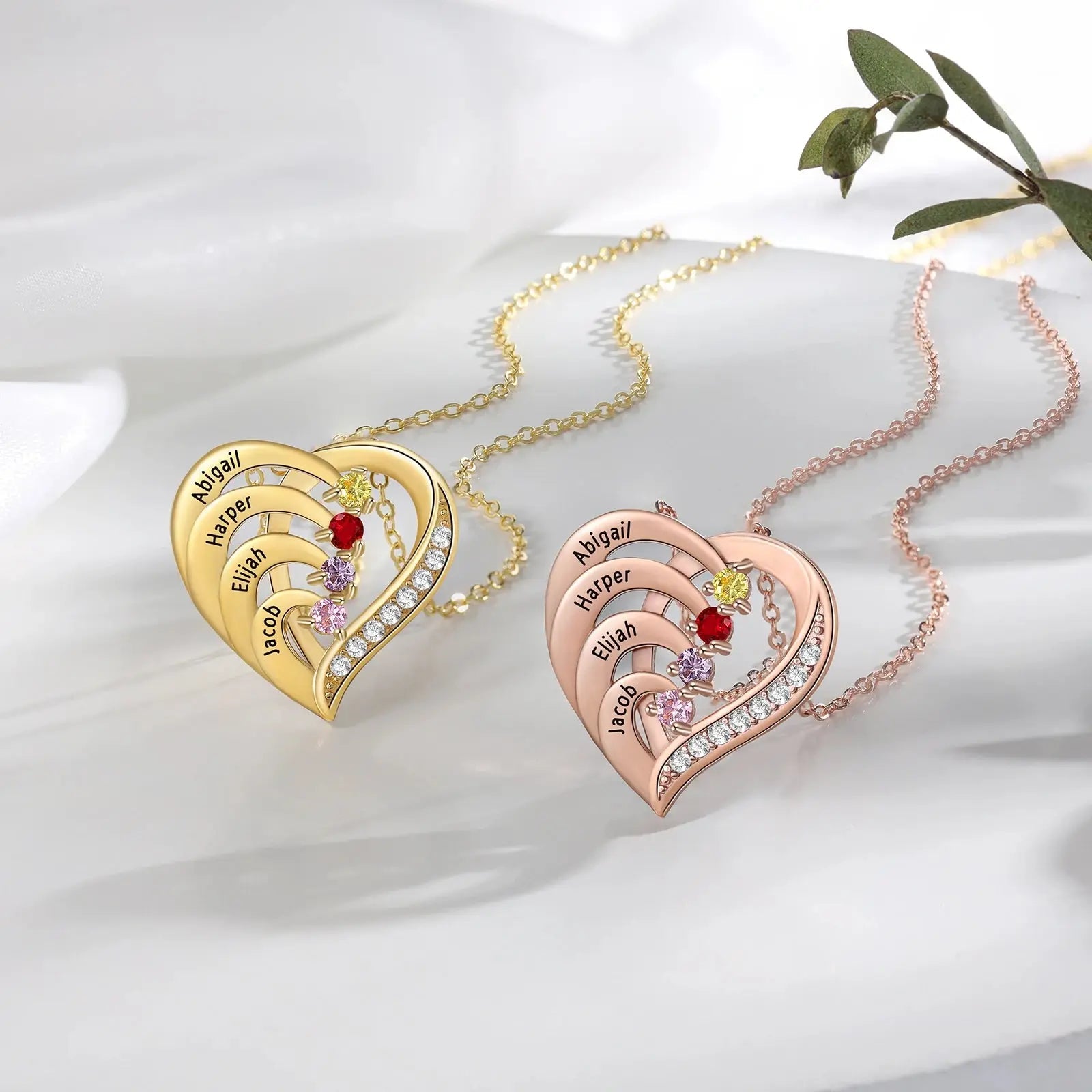 Collar corazón personalizado - Moroveta