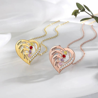 Collar corazón personalizado - Moroveta