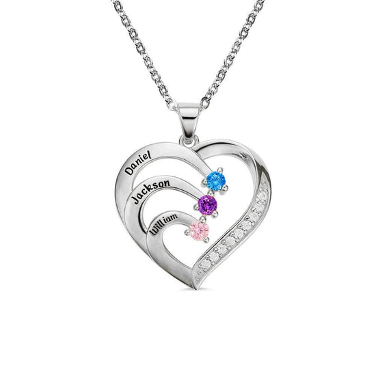 Collar corazón personalizado - Moroveta