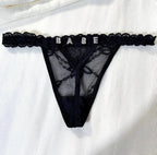 Tanga de encaje personalizable - Moroveta