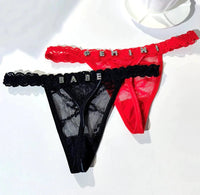 Tanga de encaje personalizable - Moroveta