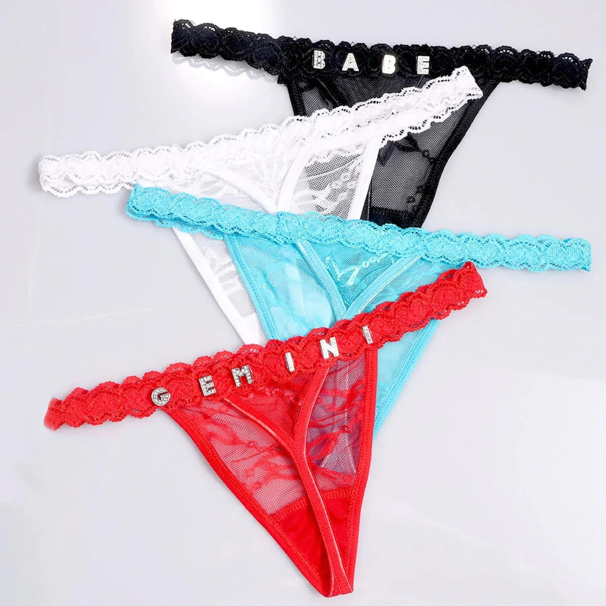 Tanga de encaje personalizable - Moroveta